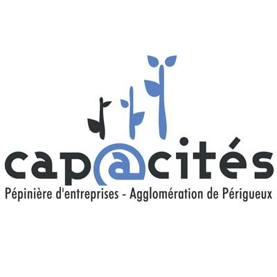 Logo pépinière d'entreprise capacités à Périgueux où est hébergée Andréa Quintero IAQ Consulting